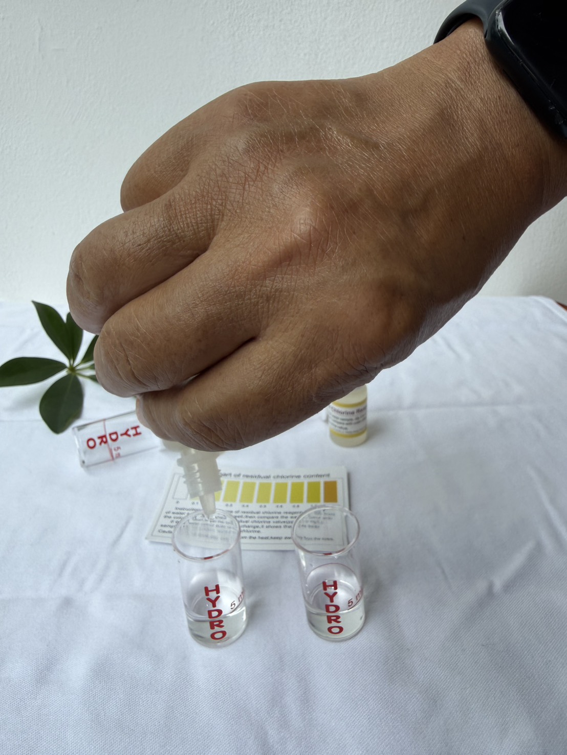 ชุดวัดคลอรีนในน้ำ ( Residual Chlorine Test Kit ) รุ่น Miniature สำหรับน้ำดื่ม น้ำประปา และระบบกรองน้ำ - Image 2