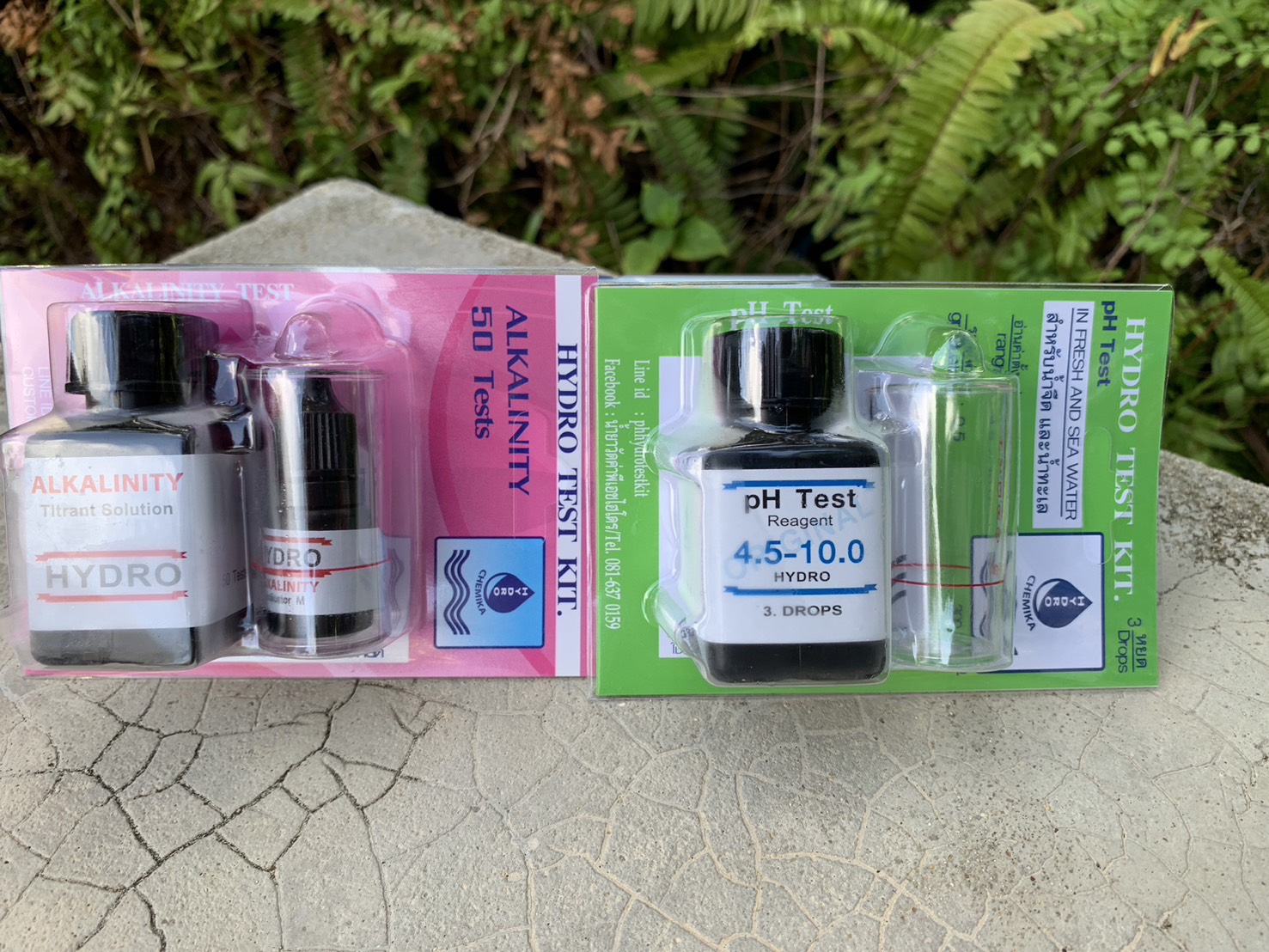 ชุดวัดค่า pH 3 หยด + ชุดวัดอัลคาไลนต์ Alkalinity Test Kit สำหรับนากุ้ง บ่อปลา ปู และงานเพาะเลี้ยวสัตว์น้ำ - Image 3