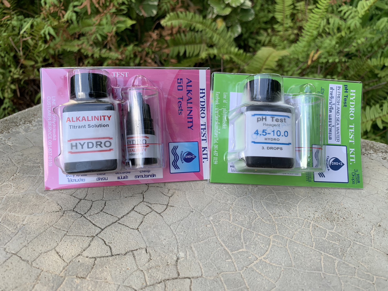 ชุดวัดค่า pH 3 หยด + ชุดวัดอัลคาไลนต์ Alkalinity Test Kit สำหรับนากุ้ง บ่อปลา ปู และงานเพาะเลี้ยวสัตว์น้ำ - Image 2