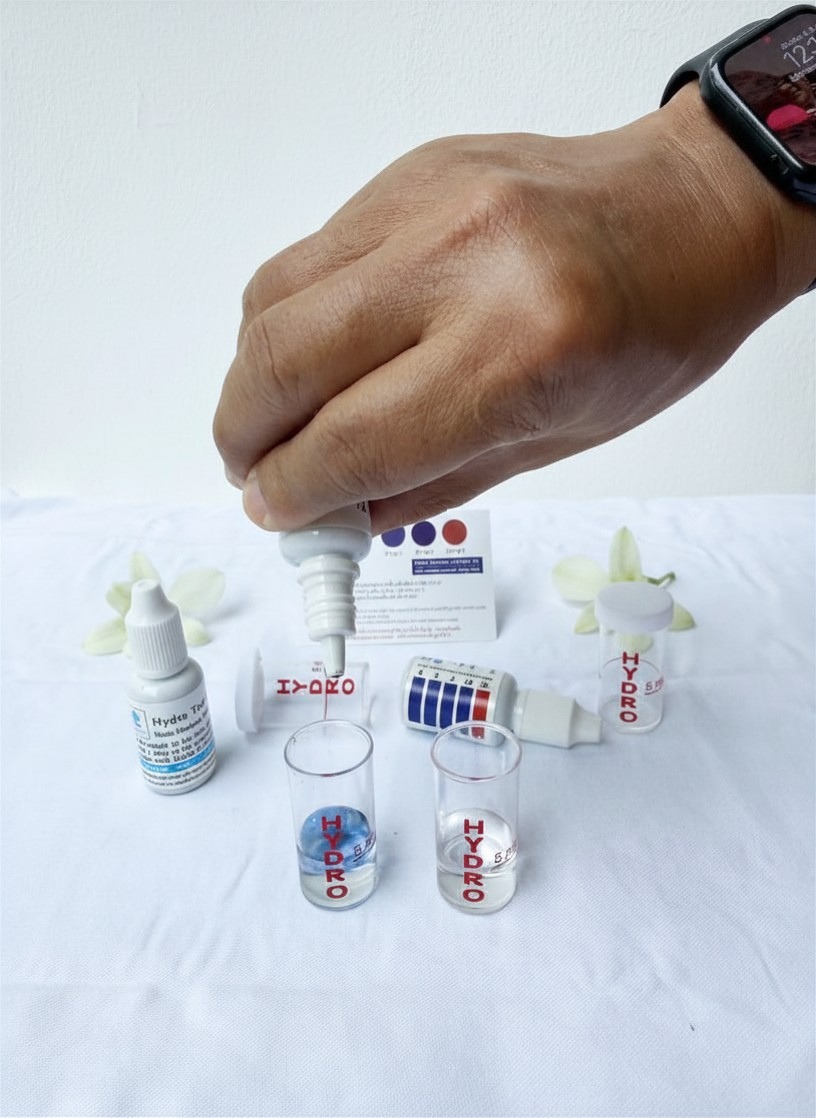 ชุดตรวจความกระด้างของน้ำ (Hardness Test Kit) แพคคู่ ( 2 ชุด ) - Image 3